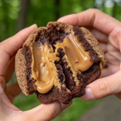 Chocolate Peanut Butter Cookies Recipe Printable PDF