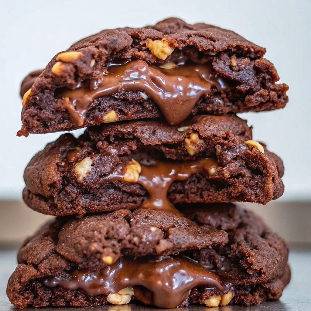 Nutella NYC Cookie with gooey center