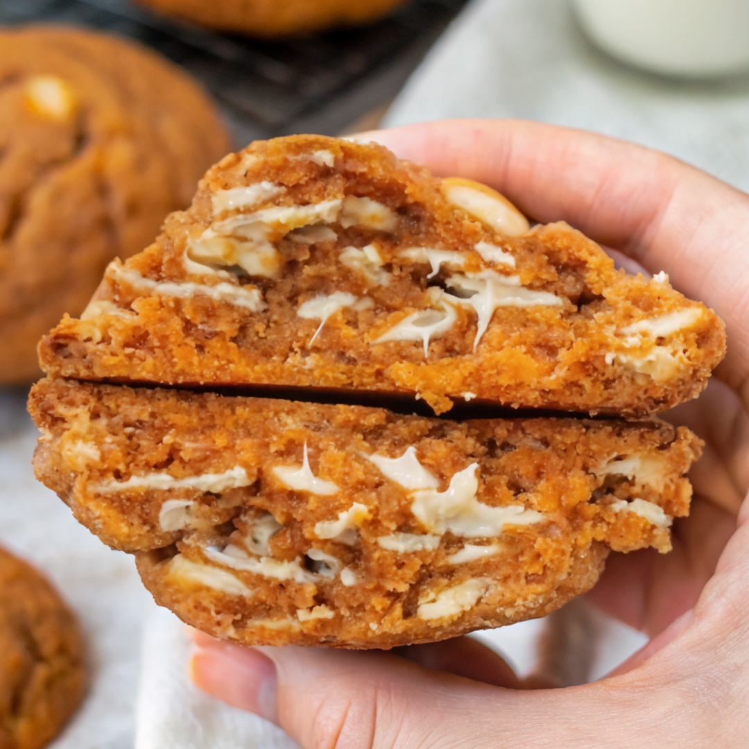 Pumpkin Spice NY Cookies fresh baked