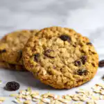 Chewy Oatmeal Raisin Cookies