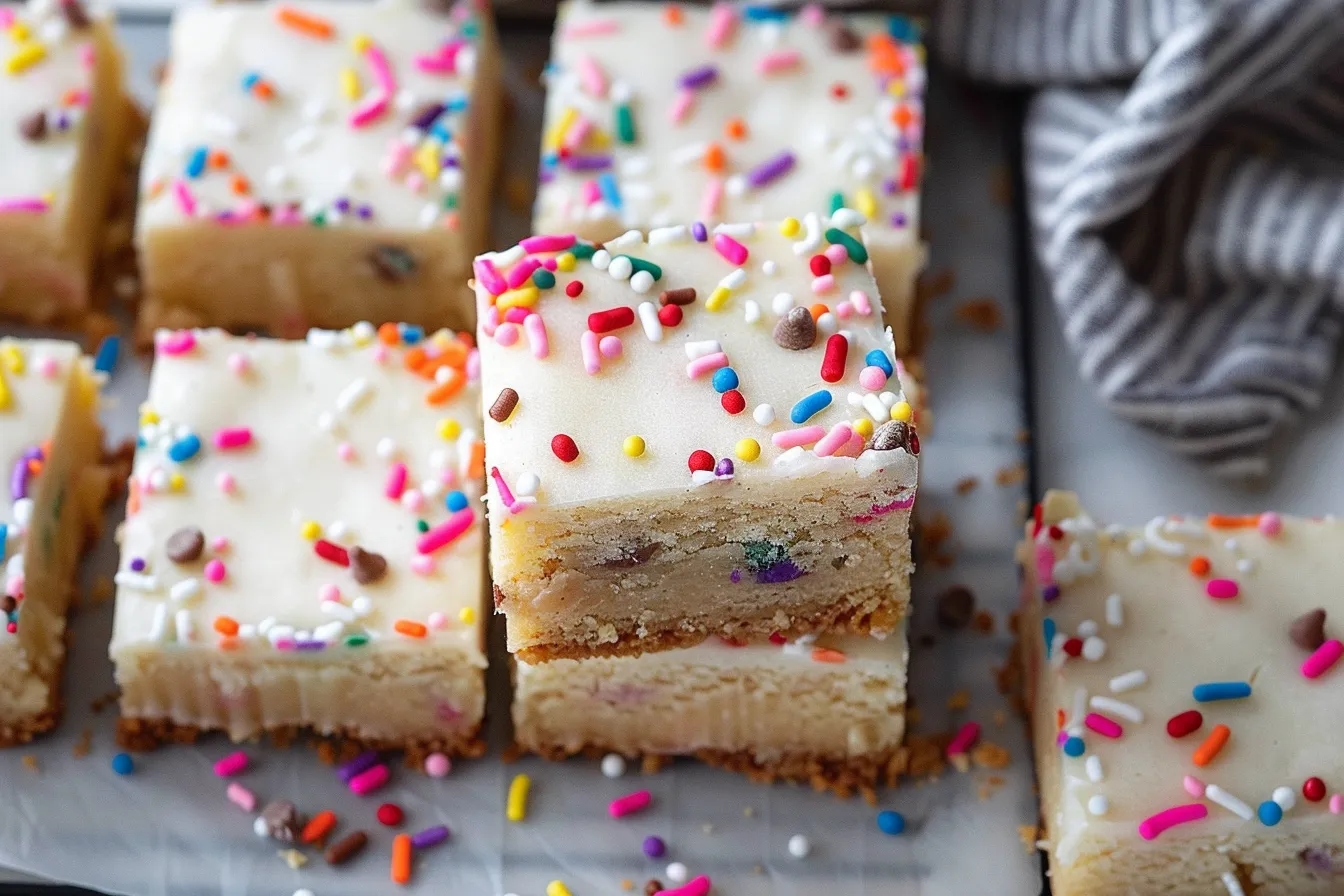 Birthday Sugar Cookie Bars