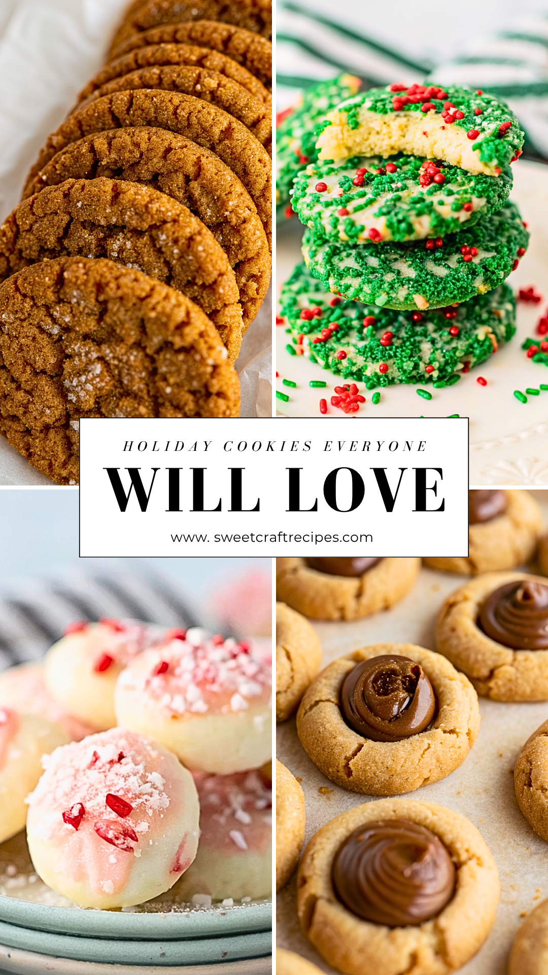 Peanut Butter Nutella Thumbprint Cookies