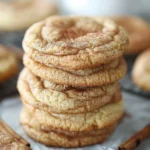 Chewy Snickerdoodle Cookies