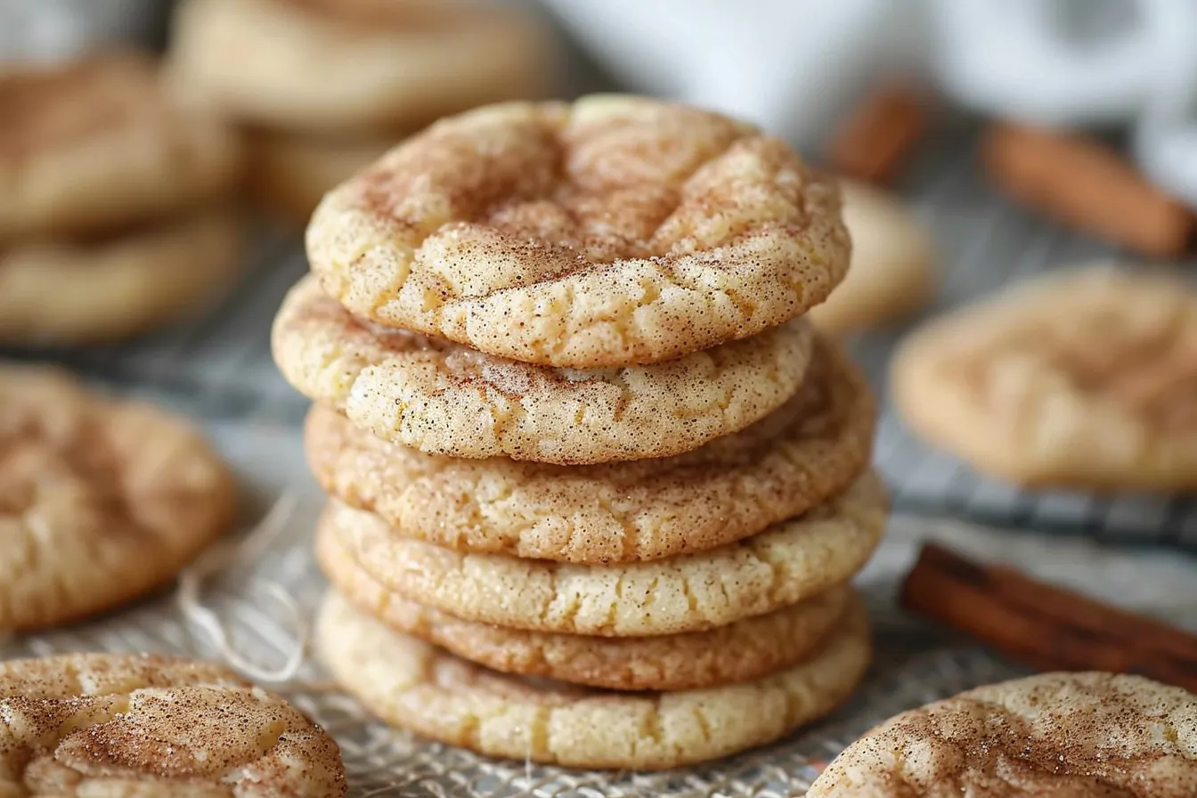 Chewy Snickerdoodle Cookies