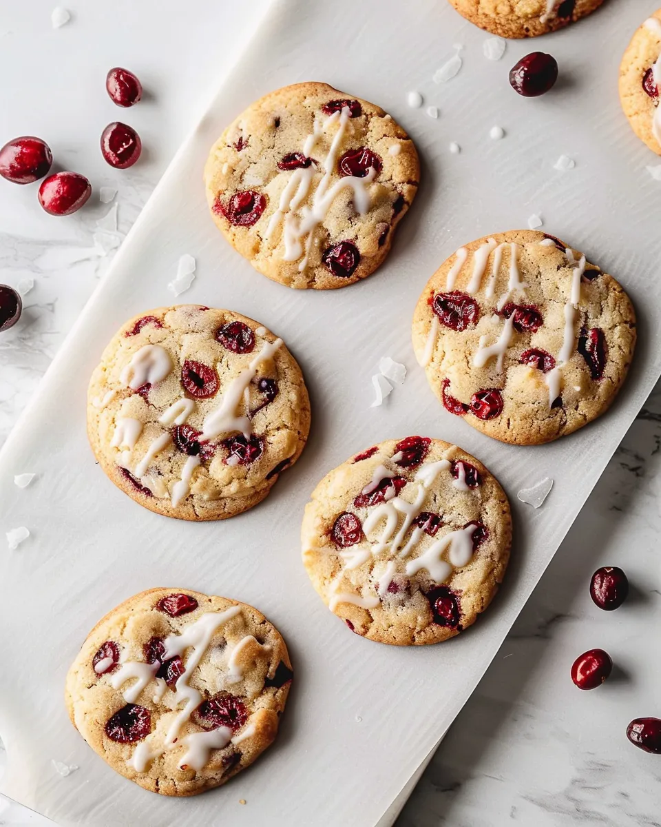 Christmas Cranberry Orange Cookies Recipe