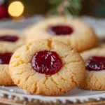 Christmas Thumbprint Cookies Recipe