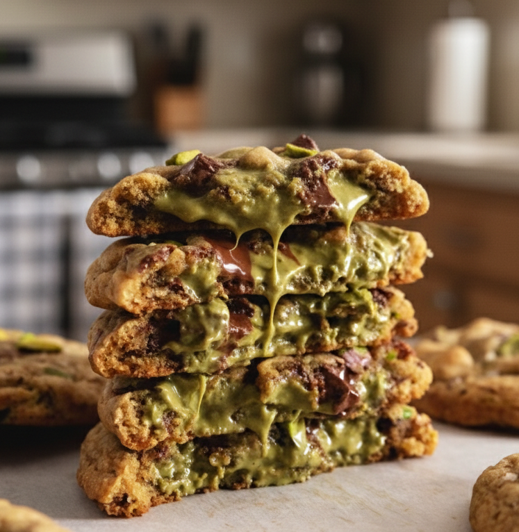 Pistachio Cream Cookies