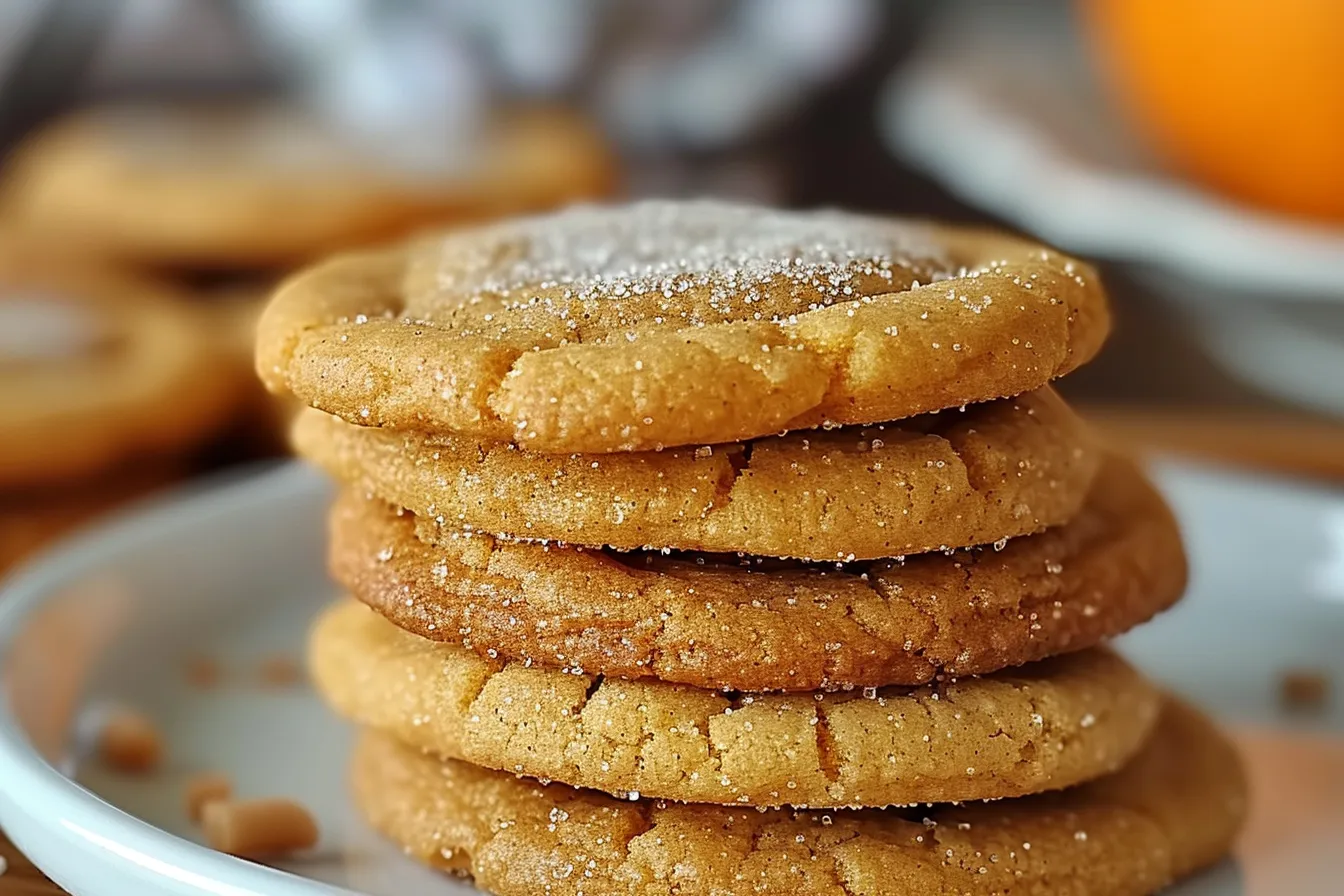 PUMPKIN SPICE SUGAR COOKIES