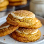 Pumpkin Sugar Cream Cheese Cookies