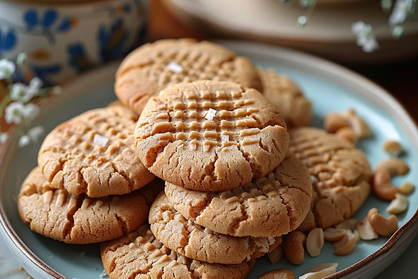 SOFT PEANUT BUTTER COOKIES