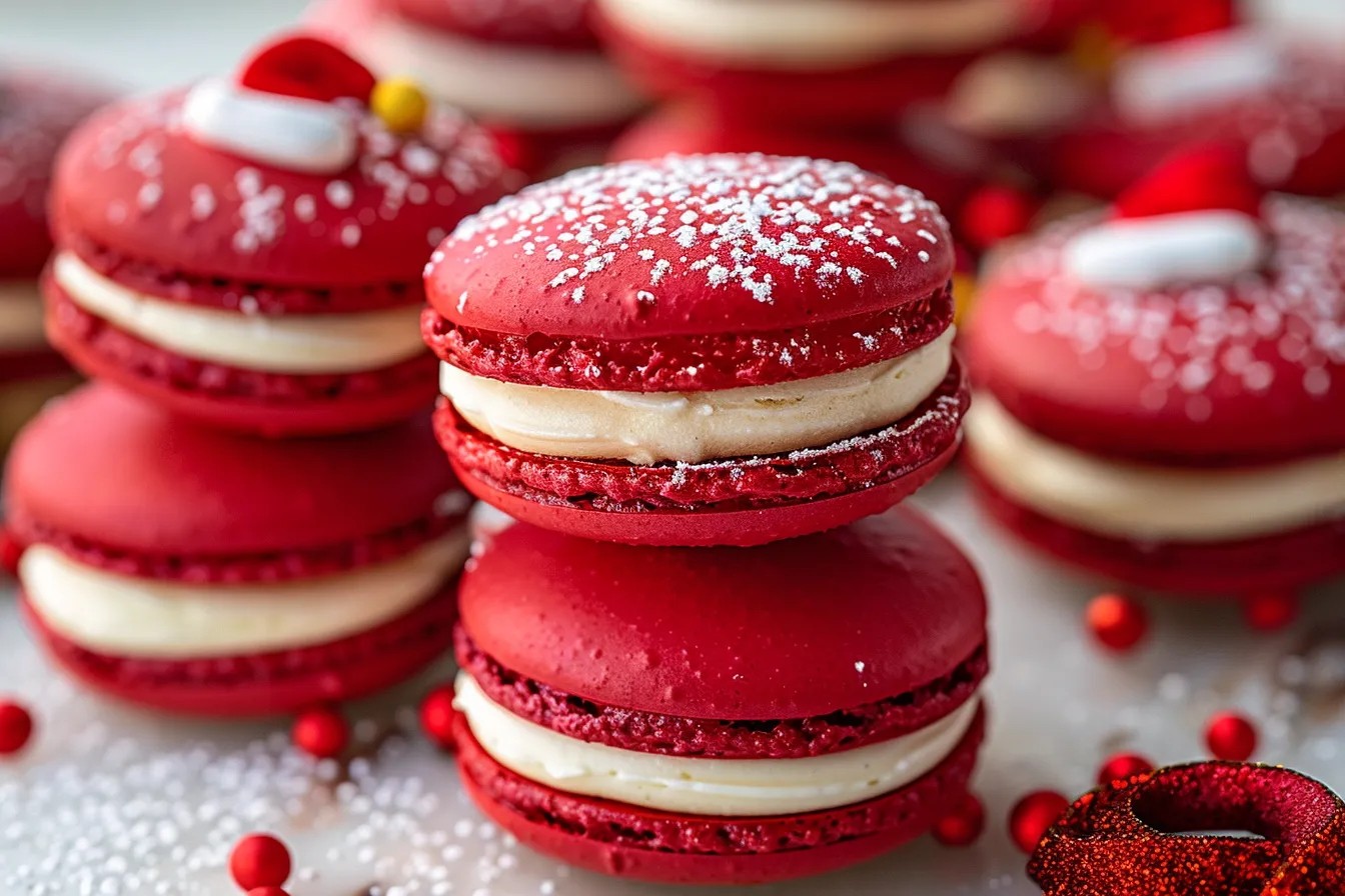 Santa Claus Macarons