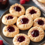 Raspberry Thumbprint Cookies