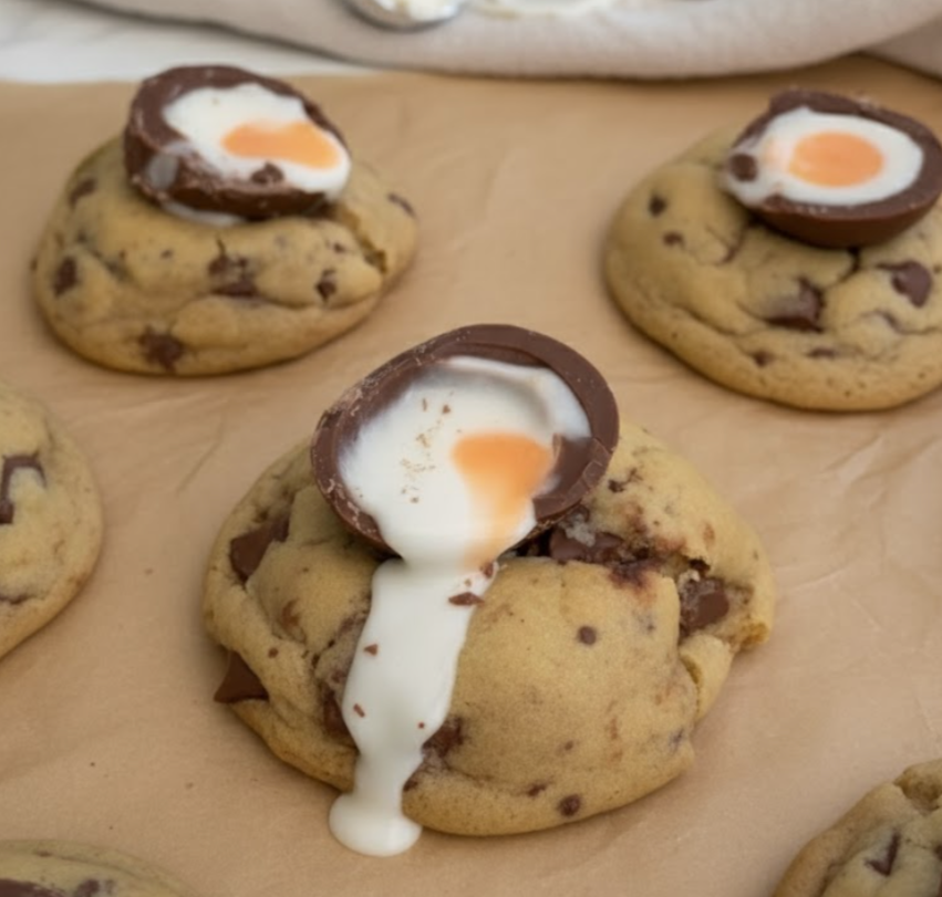 Creme Egg NYC Cookies