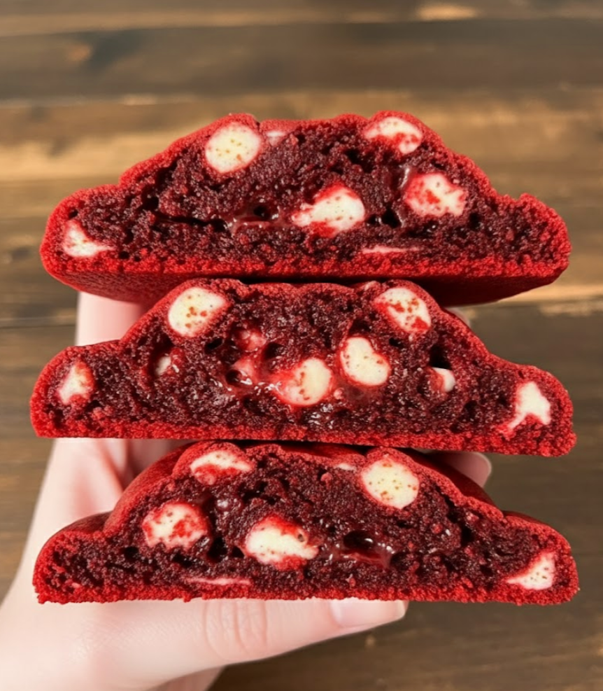 NYC Red Velvet Cookies