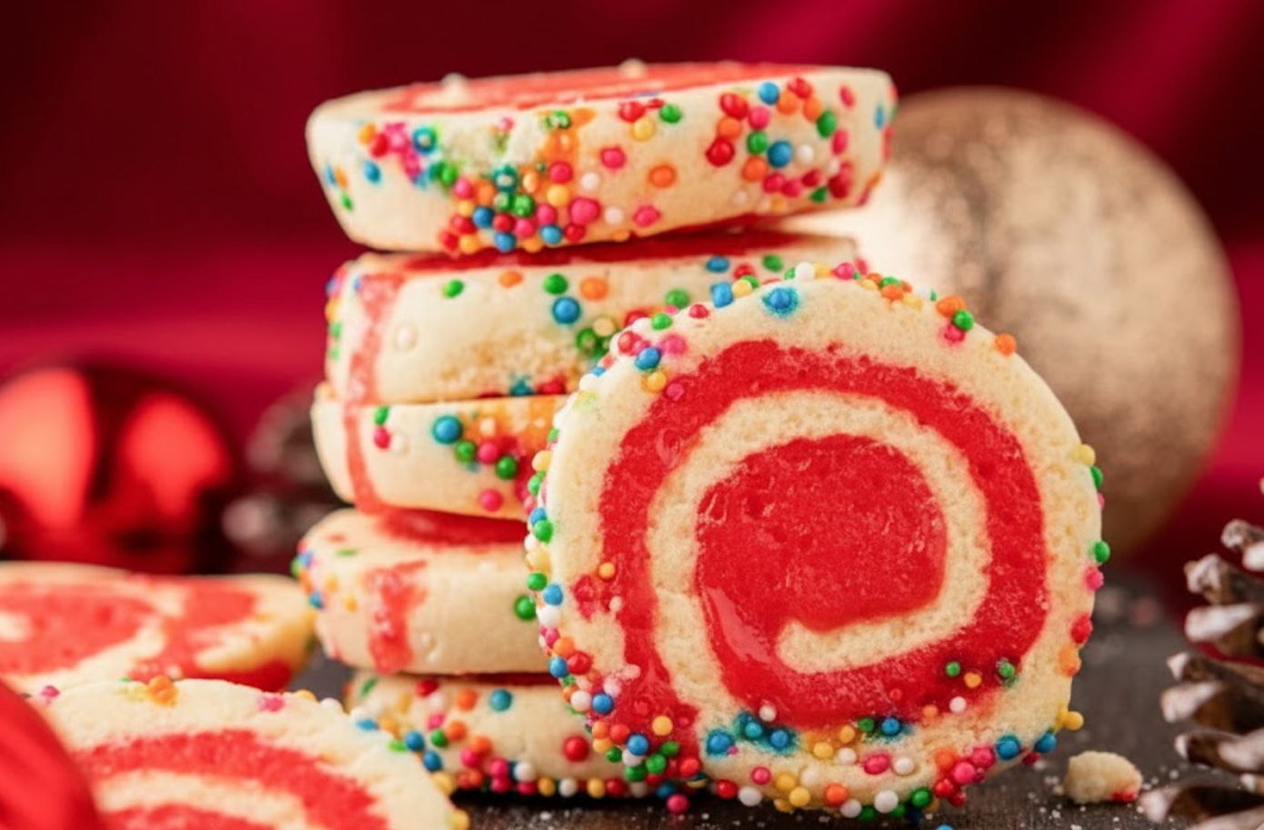 Christmas Pinwheel Cookies