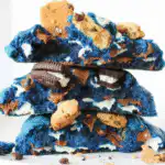 Giant Cookie Monster Cookies