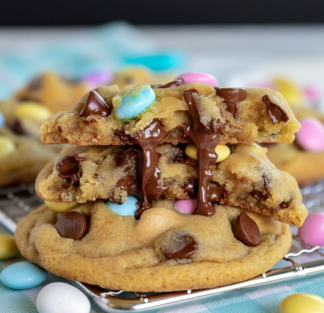 Easter Chocolate Chip Cookies