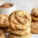 Spiced Apple Cinnamon Snickerdoodle Cookies