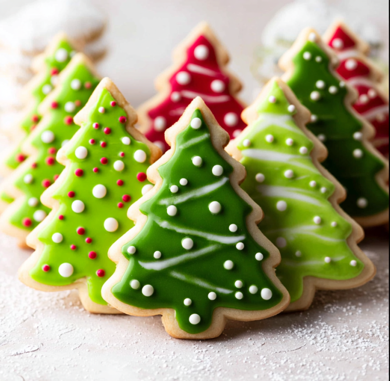 Christmas Tree Cookies