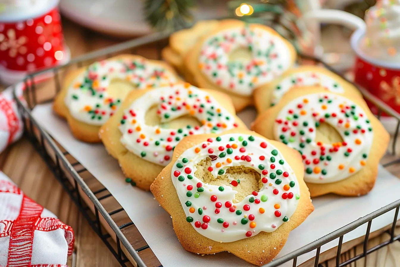 CAKE BATTER CHRISTMAS COOKIES