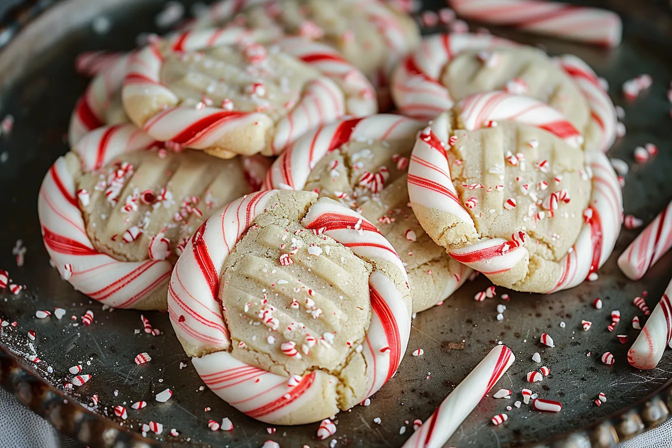 Candy Cane Cookies