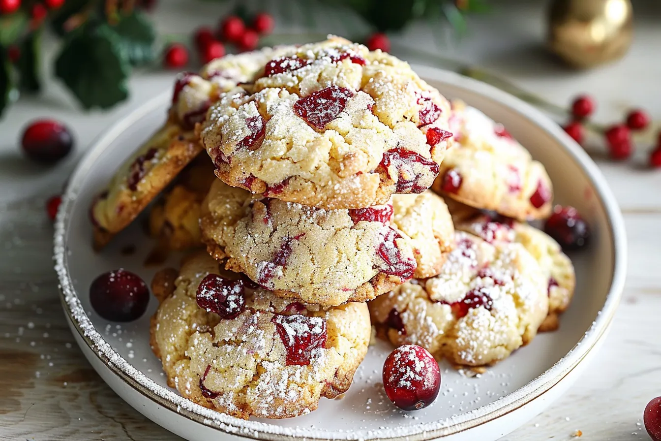 Cranberry Orange Cookies