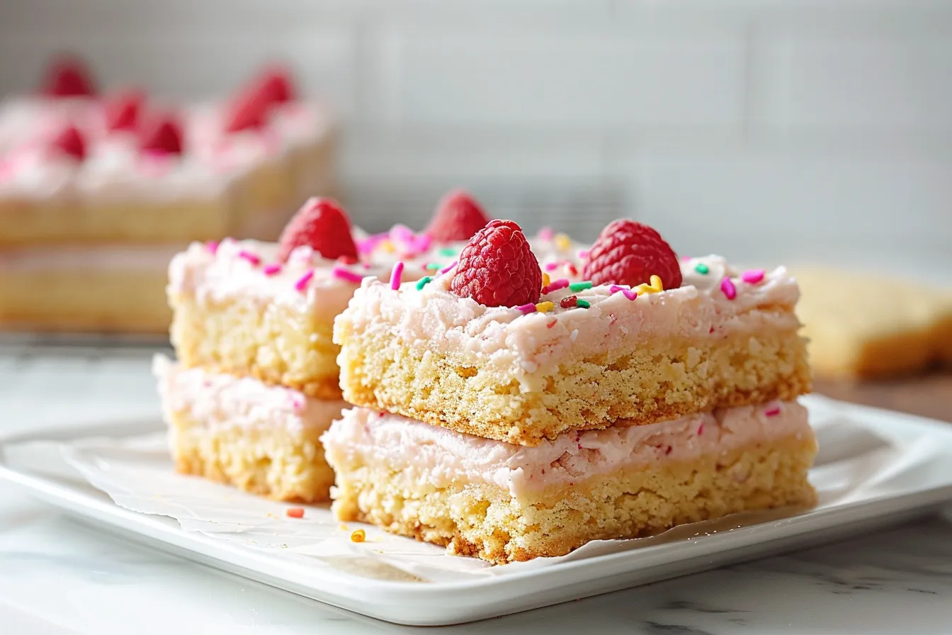 Frosted Sugar Cookie Bars
