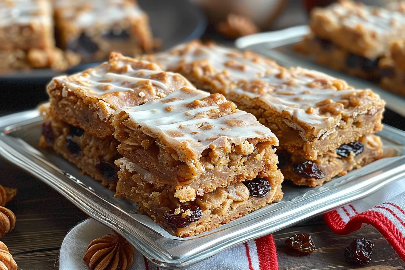 Oatmeal Raisin Cookie Bars