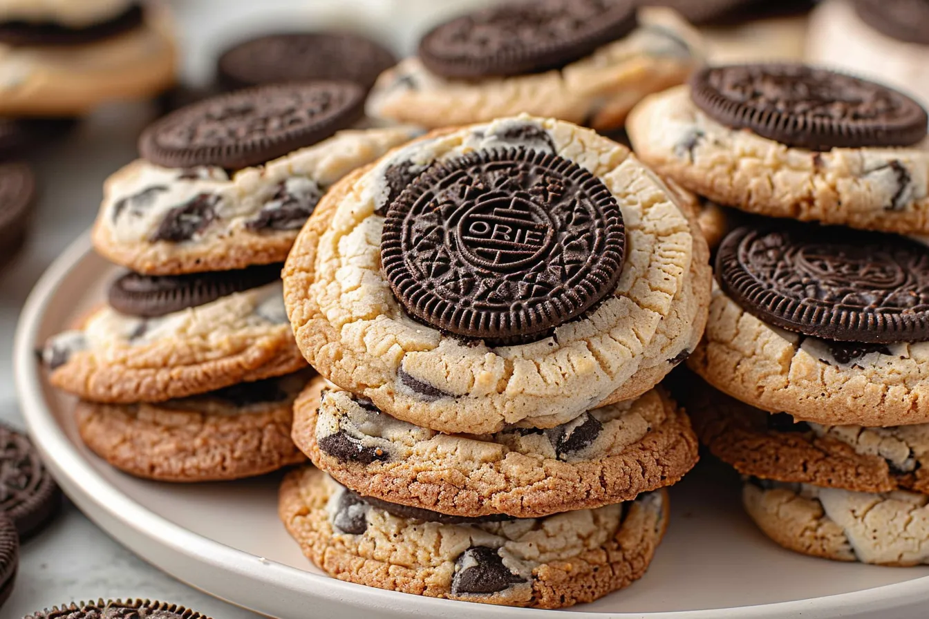 Oreo Cheesecake Cookies