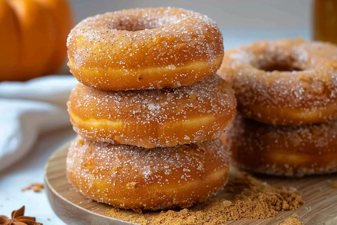 Pumpkin Spice Donuts