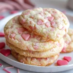 VALENTINE’S DAY CAKE MIX COOKIES