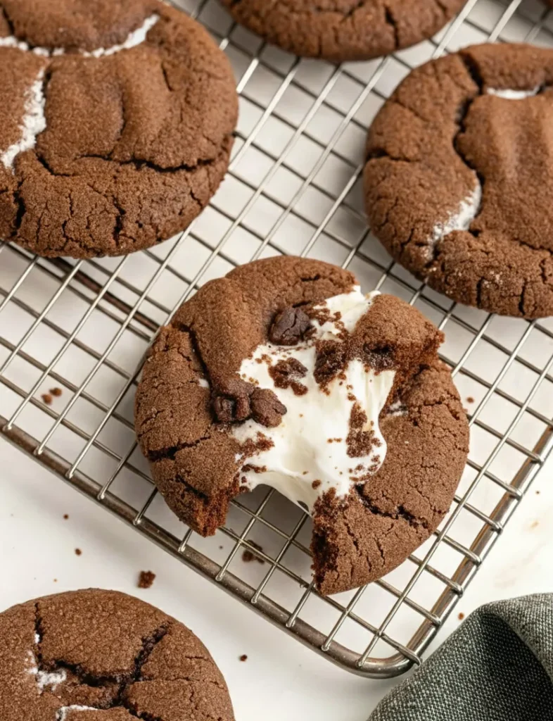 Hot Chocolate Cookies
