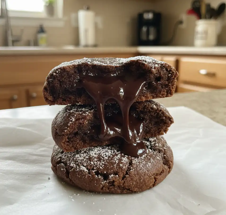 Chocolate Lava Cookies