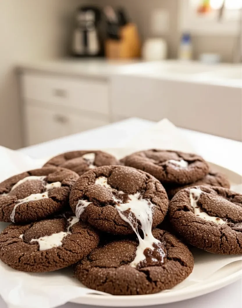 Hot Chocolate Cookies