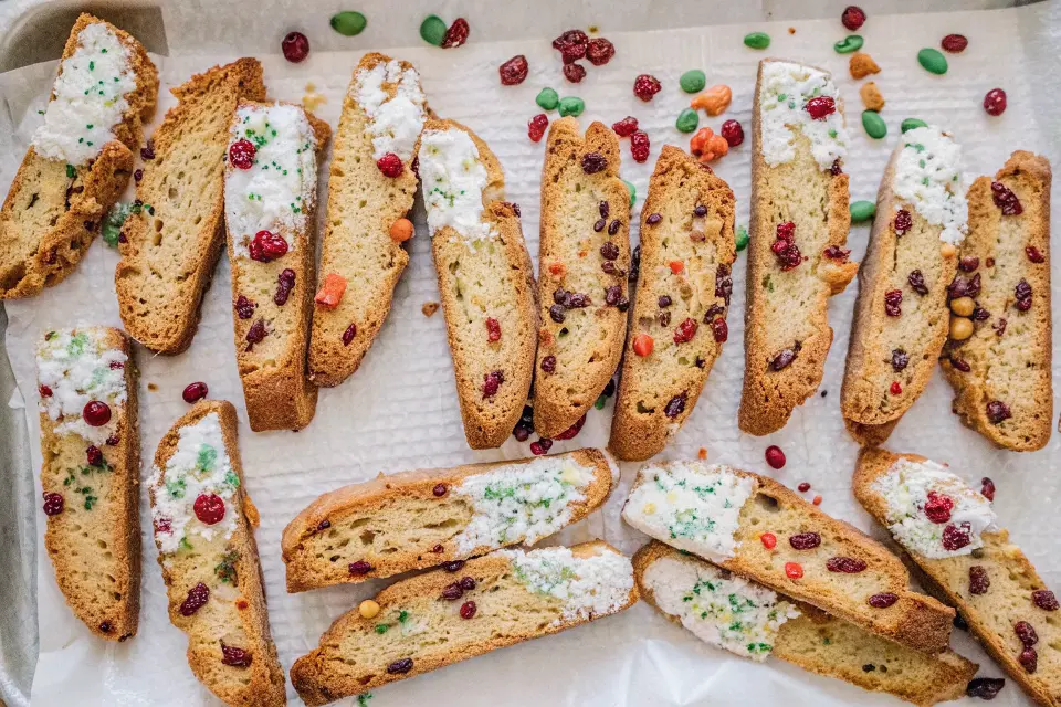 Cranberry Pistachio Biscotti