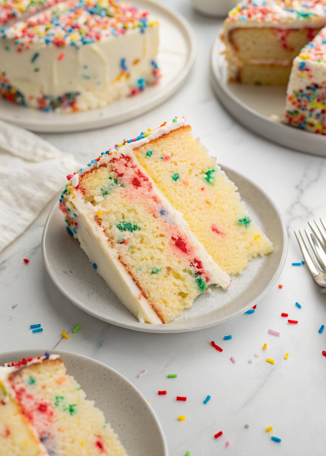 Homemade Funfetti Cake