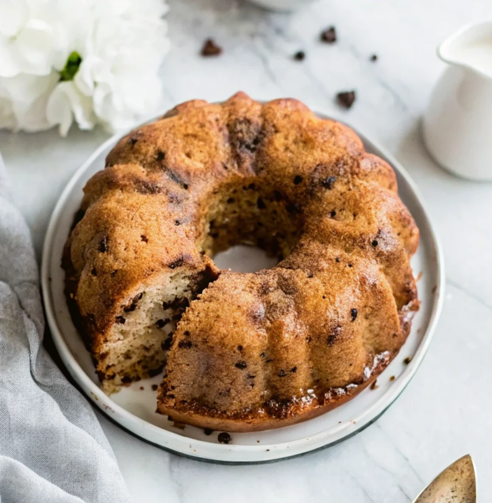 Cinnamon Chocolate Chip Coffee Cake
