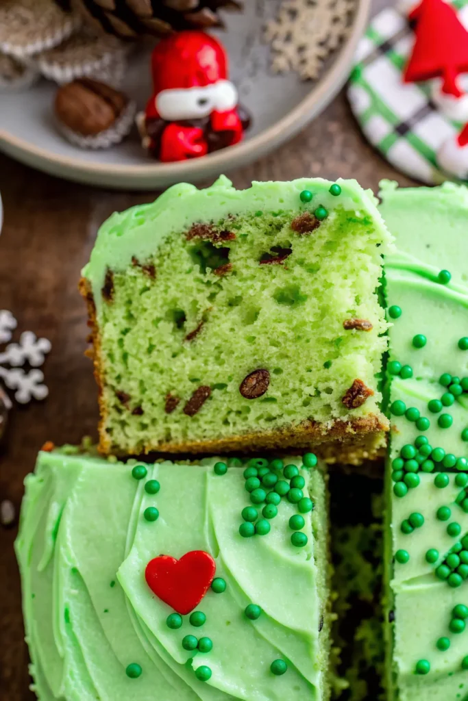 Grinch Cake