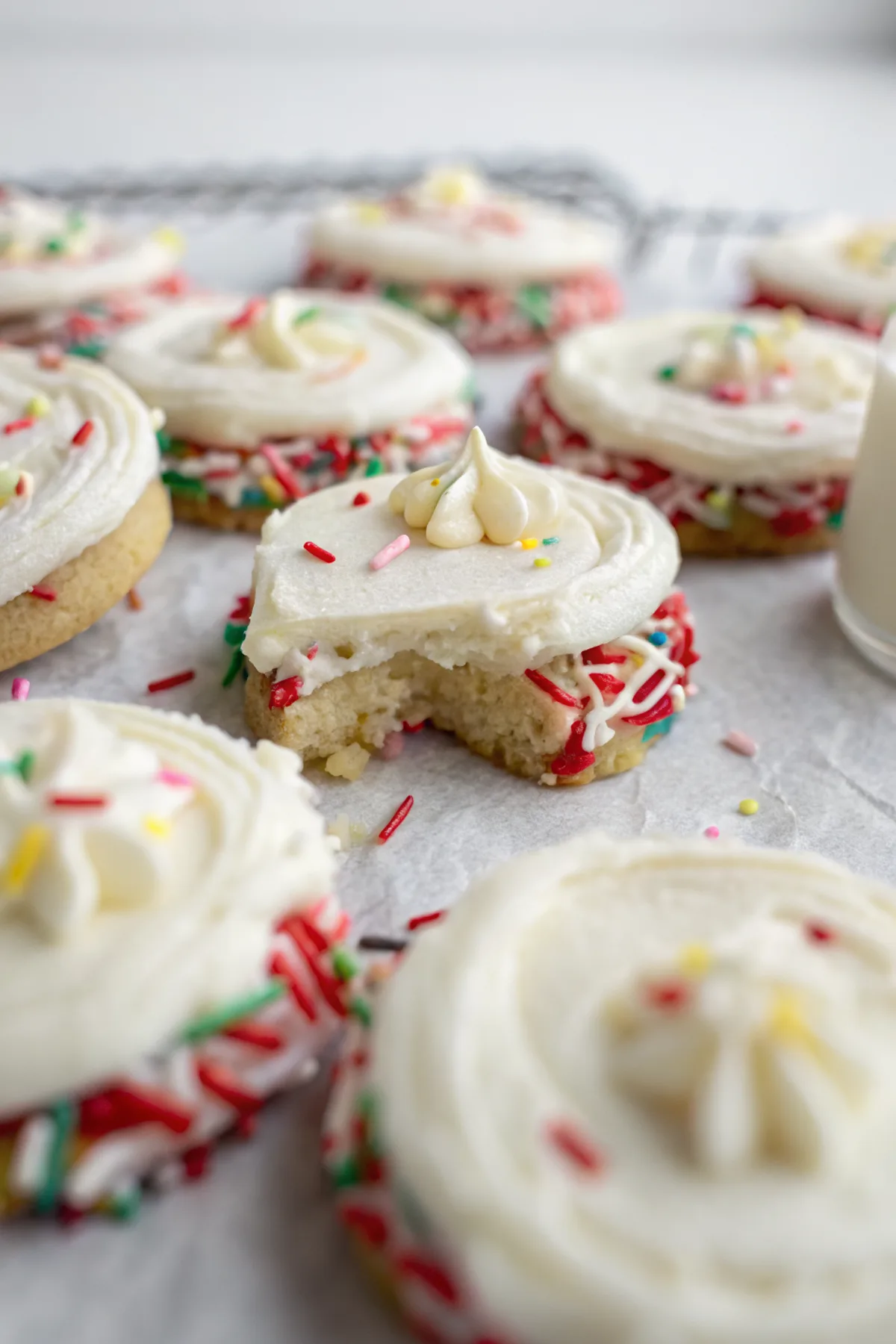 Funfetti Milkshake Cookies