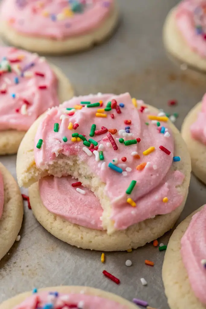 Fluffy Sour Cream Sugar Cookies