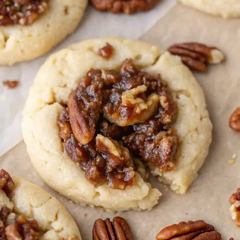 Crumbl Pecan Pie Cookies