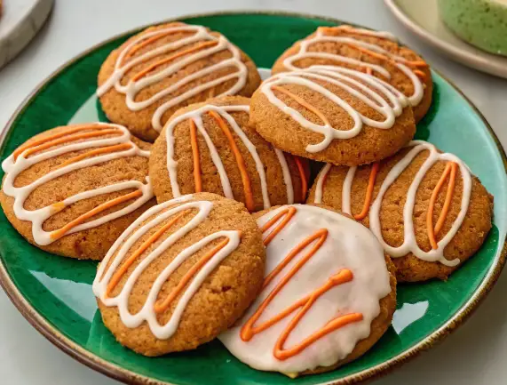 Iced Pumpkin Cookies