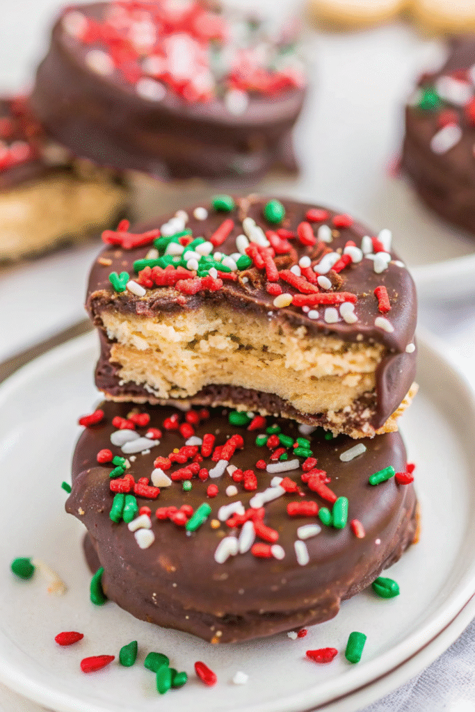 Chocolate Peanut Butter Stacks