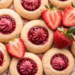 Strawberry Thumbprint Cookies