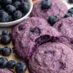 Blueberry Cookies with Homemade Jam