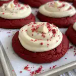 Crumbl Copycat Red Velvet Cookie