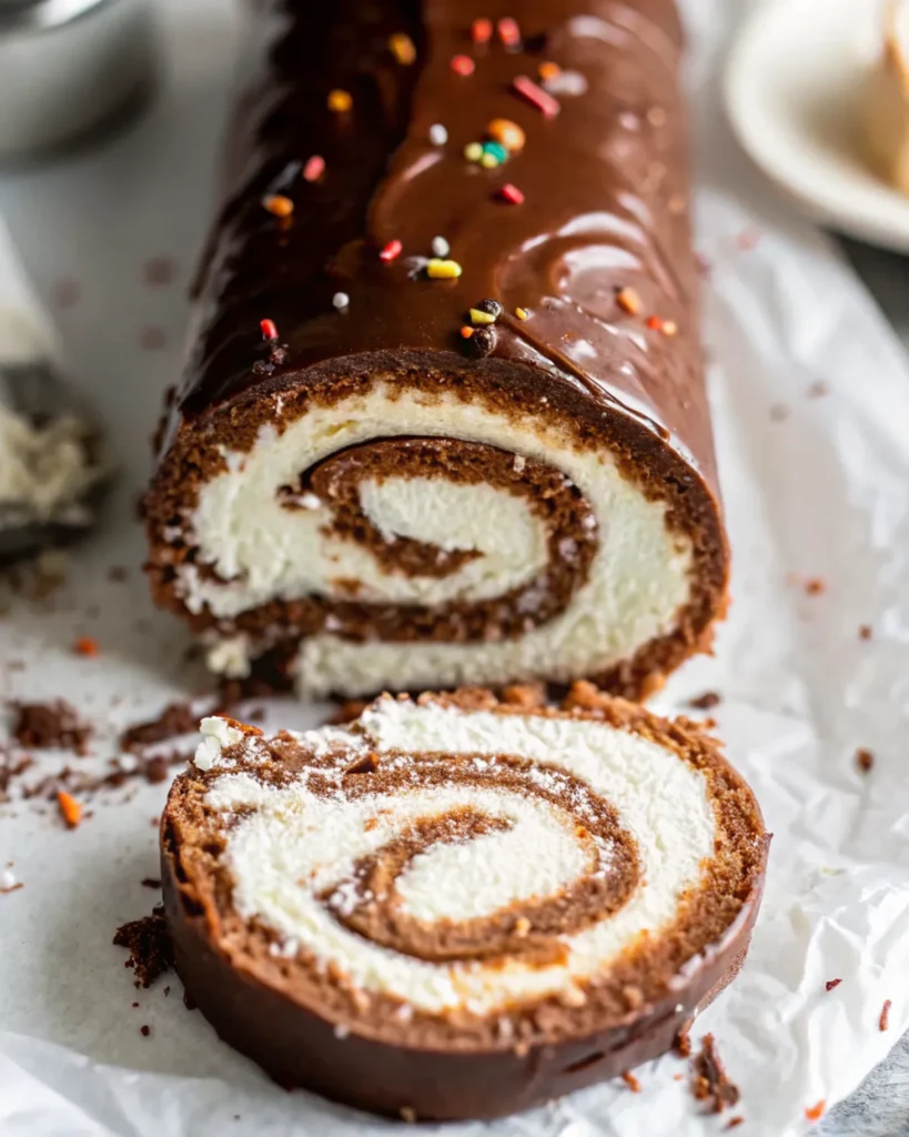 Chocolate Swiss Roll Recipe