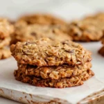 Peanut Butter Banana Oatmeal Cookies