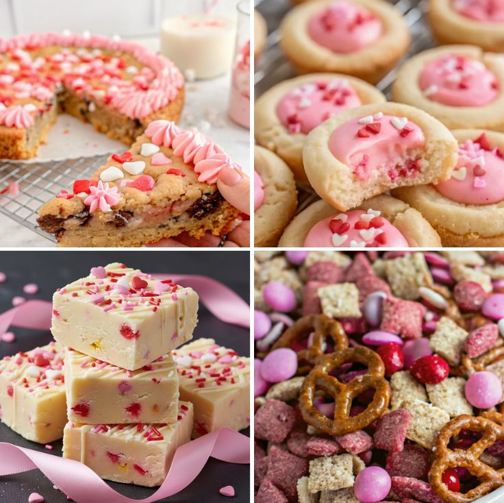 Valentine’s Desserts for Gifting, Parties & Snacking
