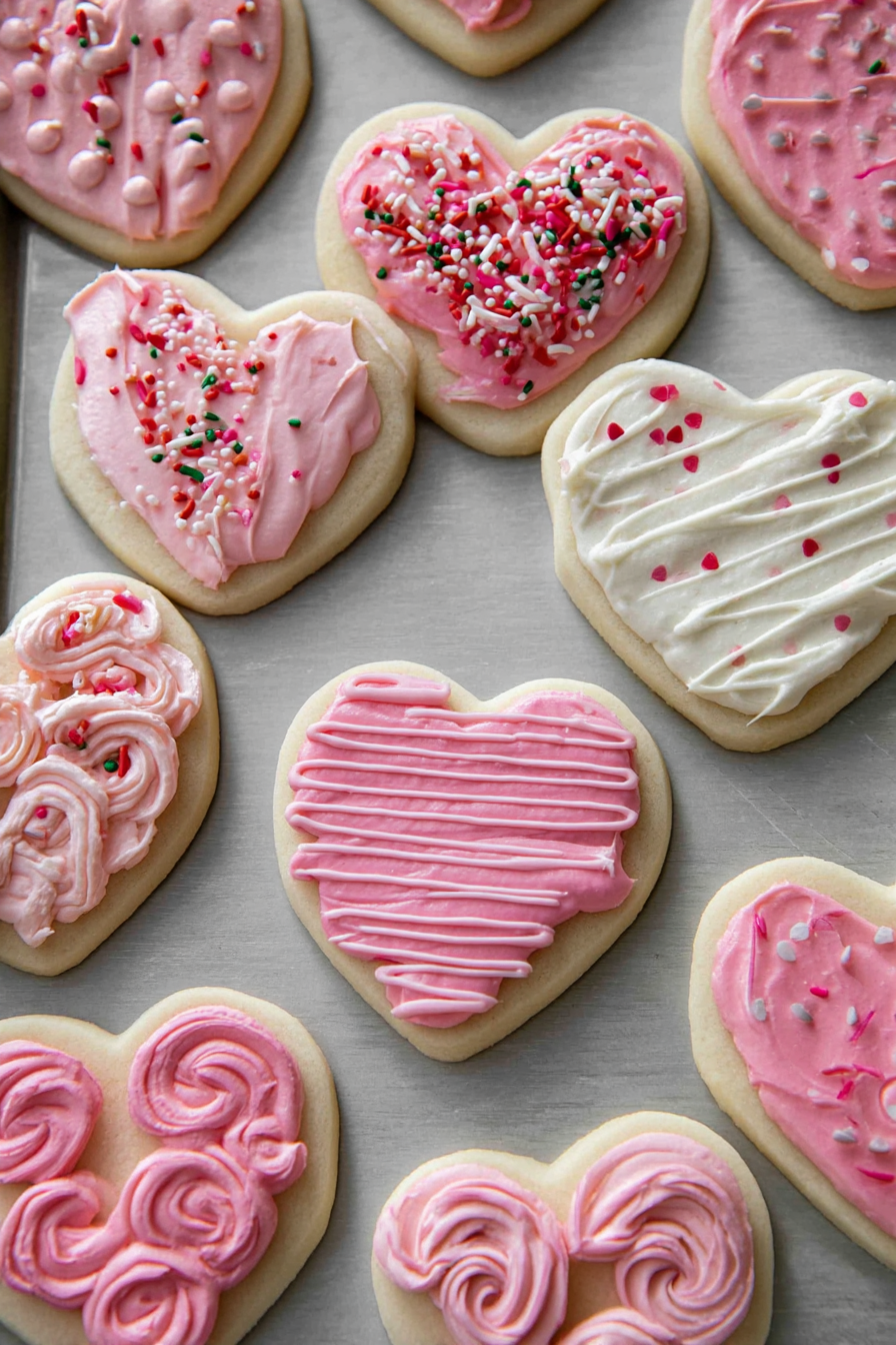Valentine Sugar Cookies